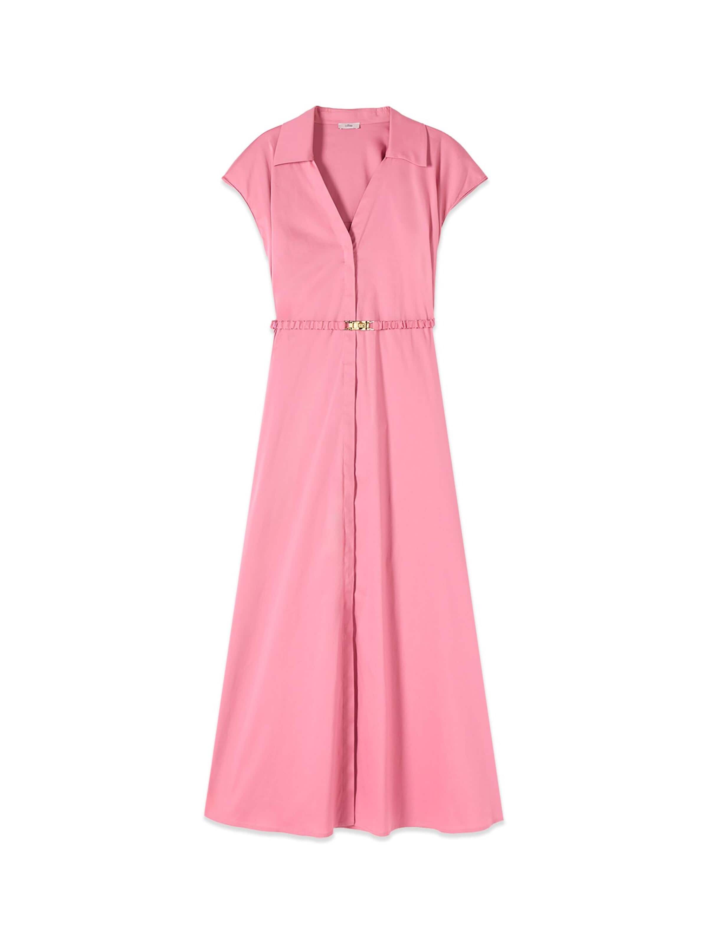 Robe oltre en rose : devant