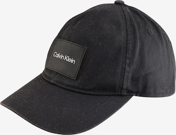 Calvin Klein Hut oder Mütze One Size in Schwarz: Vorderseite