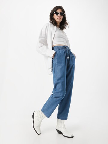 ONLY Loosefit Broek 'Bea' in Blauw