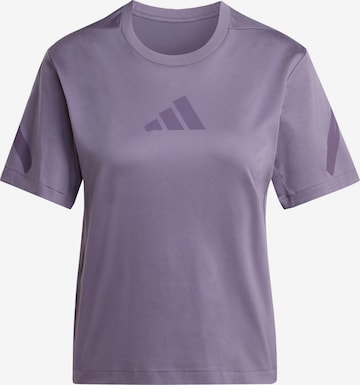 Maglia funzionale 'Z.N.E.' di ADIDAS SPORTSWEAR in lilla: frontale