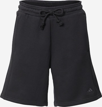 ADIDAS SPORTSWEAR Loosefit Sportshorts 'All Szn' in Schwarz: predná strana