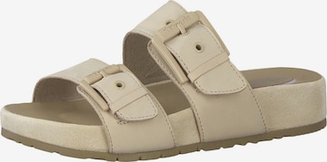 TAMARIS Pantolette in Beige: predná strana