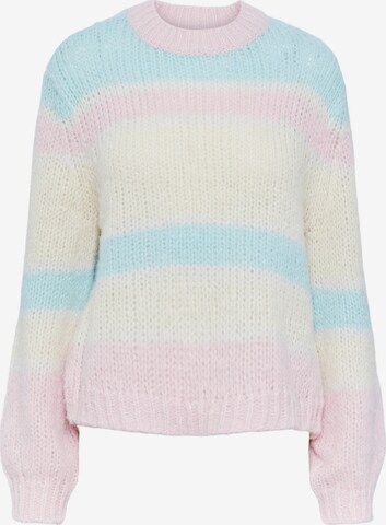 PIECES Sweater 'Carman' in Mixed colors: front