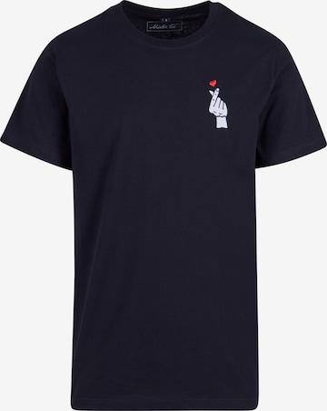 Mister Tee Футболка 'Love Sign' в Черный: спереди