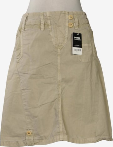 Closed Skirt in XS in Beige: front