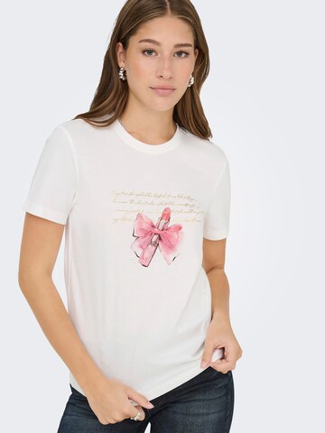 T-shirt ONLY en blanc