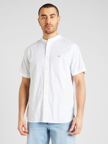 TOMMY HILFIGER Regular fit Overhemd 'Flex' in Wit: voorkant