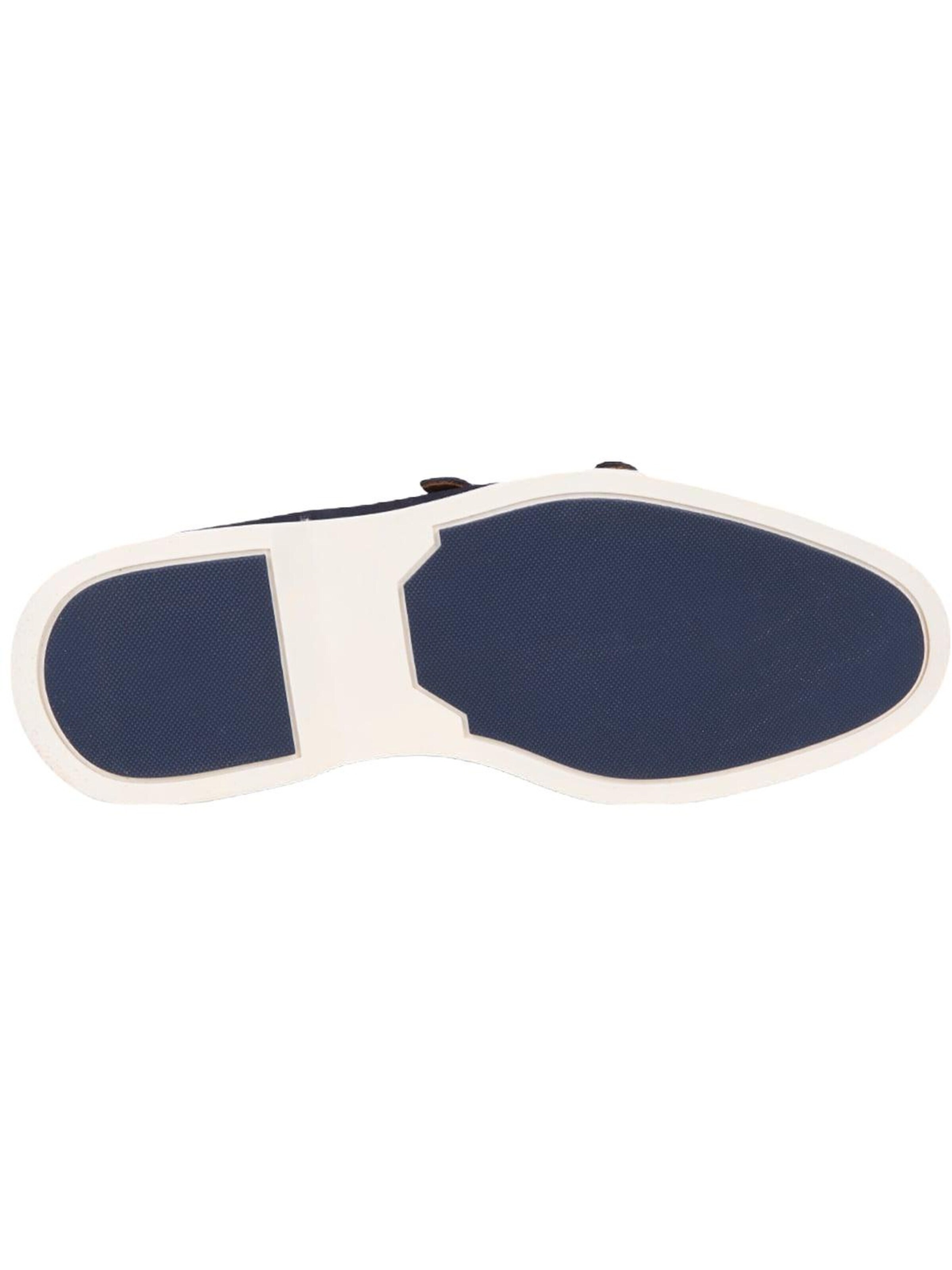 Desa - Mocasines 'DESA Herren-Slipper aus Wildleder mit Doppelschnalle' en azul