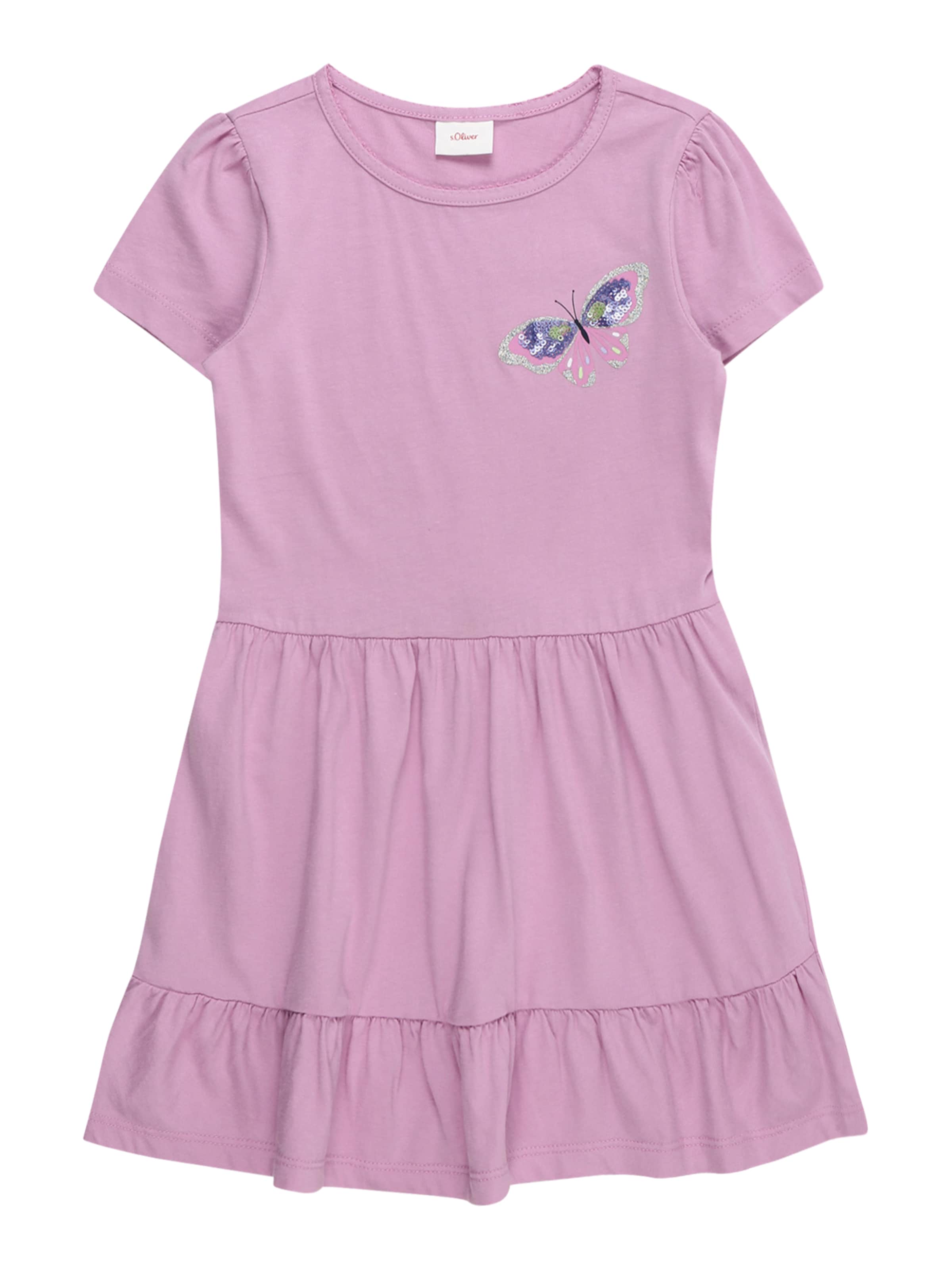 s.Oliver Kleid in Pink: Vorderseite