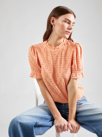 VILA Blouse 'Kawa' in Oranje: voorkant