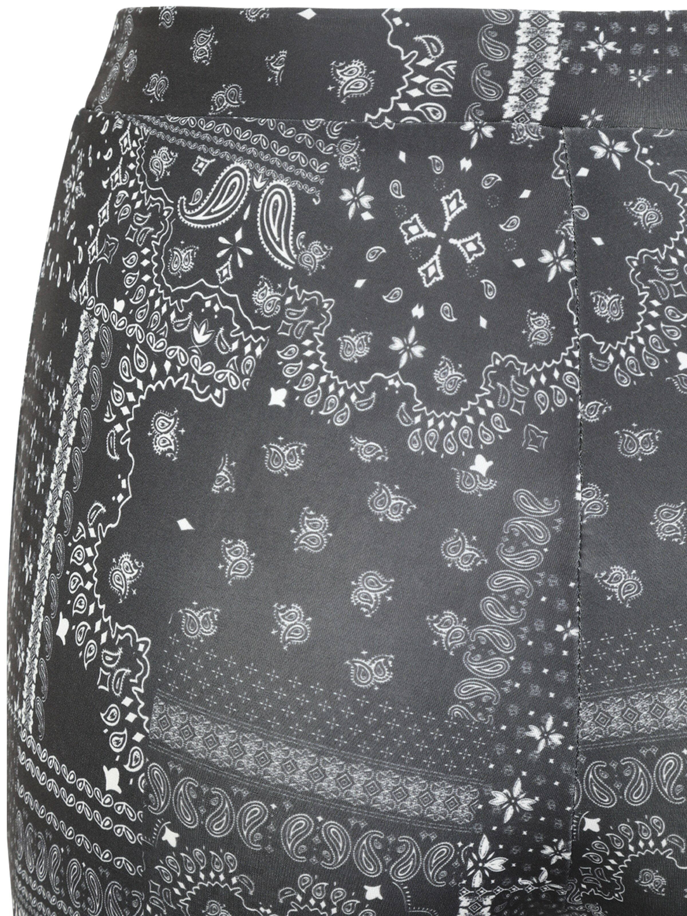 River Island Petite Расклешенный Штаны в Черный