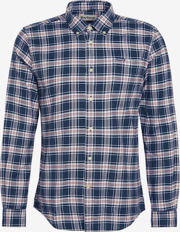 Barbour - Regular Fit Camisa 'Langton' em azul: frente