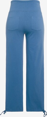 Ulla Popken Regular Hose  (GOTS) in Blau