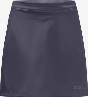 JACK WOLFSKIN Regular Athletic Skorts in Grey: front