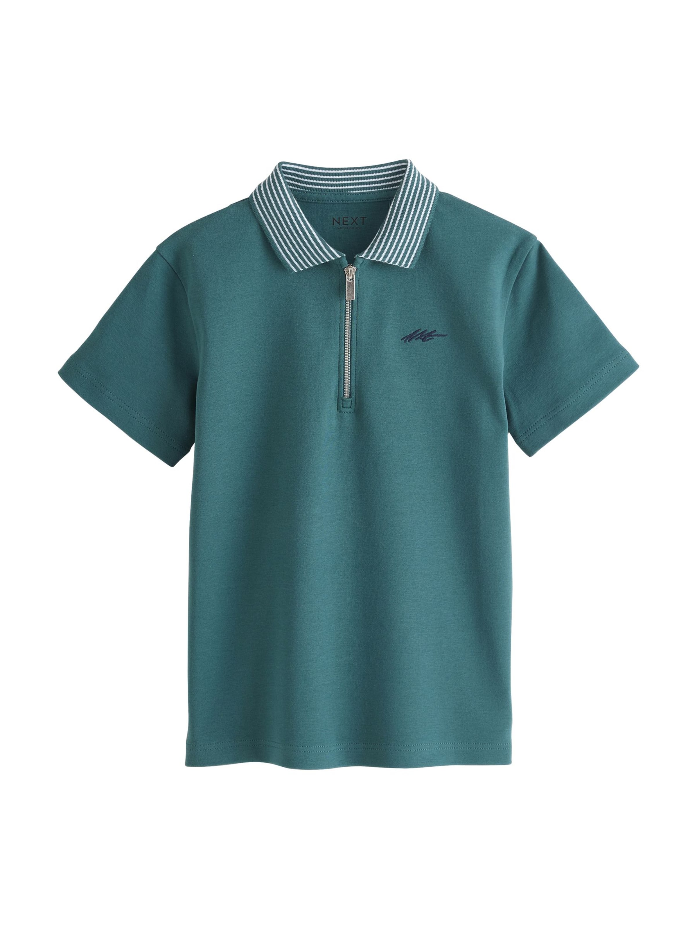 T-Shirt Next en vert : devant