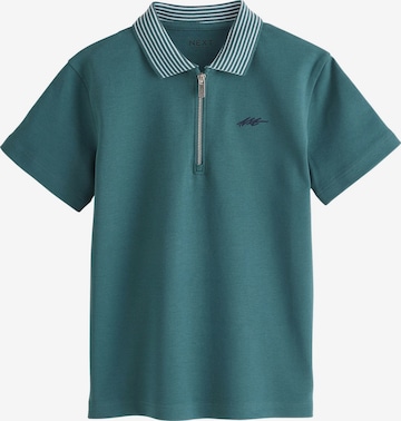Next Poloshirt in Grün: Vorderseite