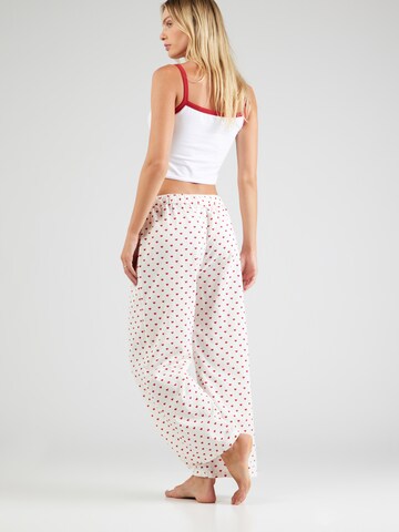 Lindex - Pantalón de pijama en blanco