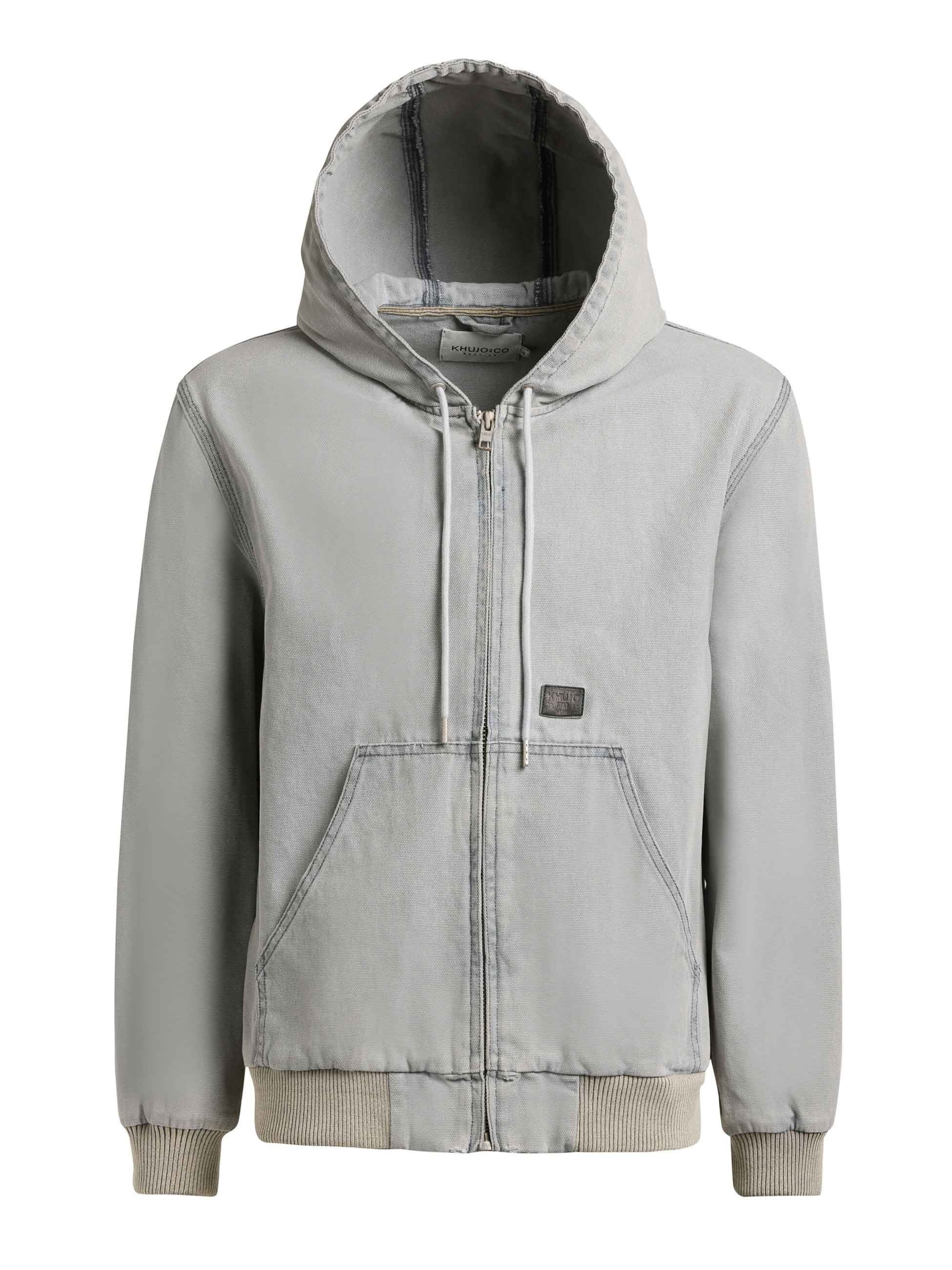 khujo Between-season jacket 'Rhiis' in Grey: front