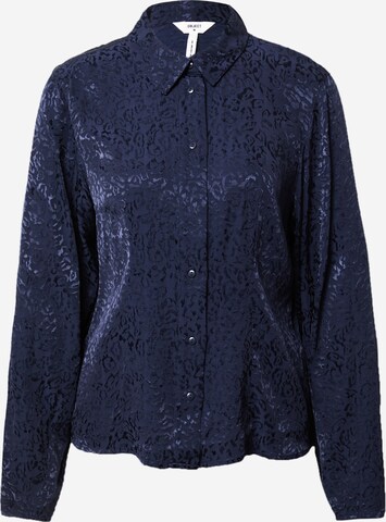 OBJECT Blouse 'ARIA' in Blue: front