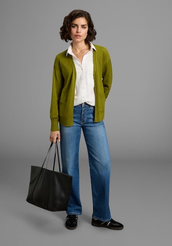 LAURA SCOTT Strickjacke in Grün