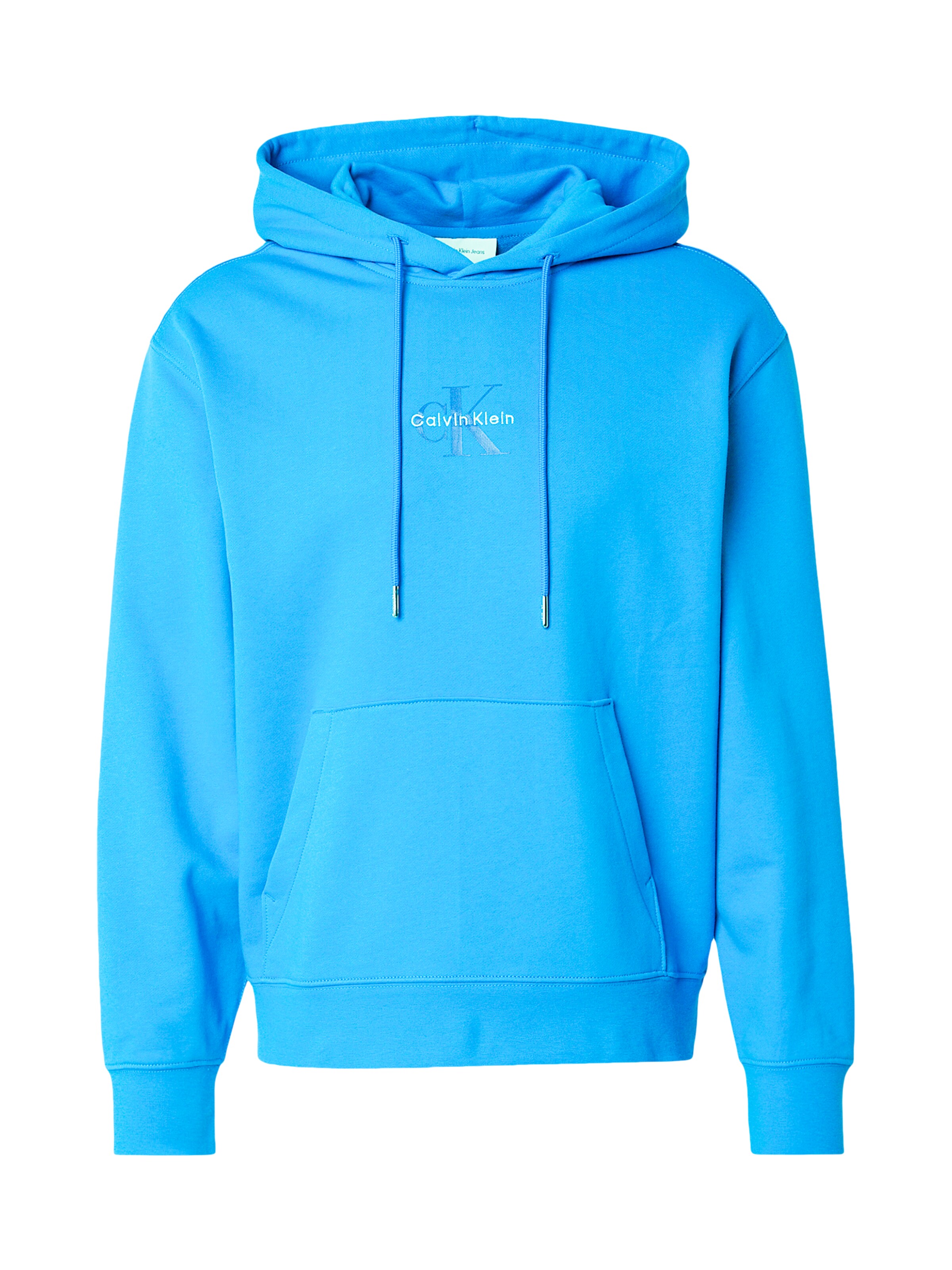 Calvin Klein Jeans Sweatshirt in de kleur Navy / Royal blue/koningsblauw / Wit, Productweergave