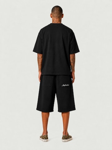 Farfromlove Baggy Sports trousers 'CORT JORTS' in Black