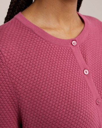 WE Fashion Knit Cardigan in Pink