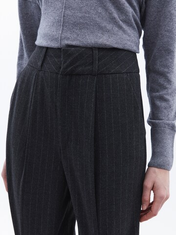 Wide Leg Pantalon à pince OXXO en noir