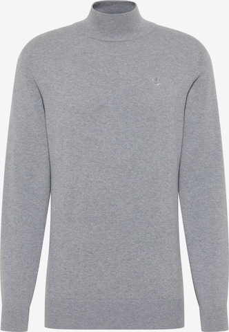 DreiMaster Klassik Sweater in Grey: front