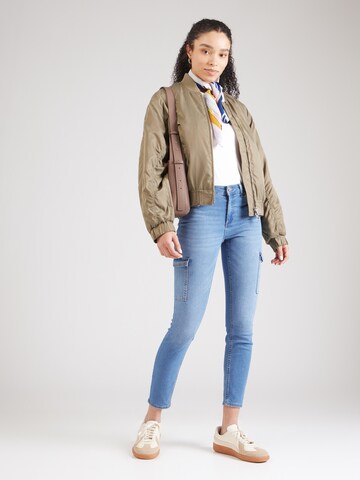ONLY - Skinny Pantalón vaquero cargo 'ONLRush' en azul
