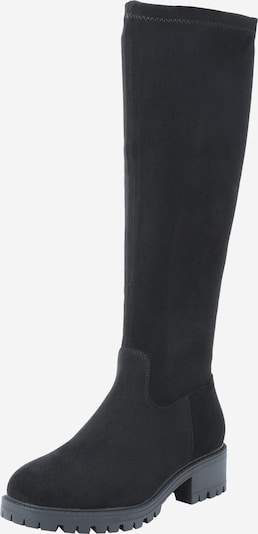 ABOUT YOU Boots 'Femke' in Black, Item view