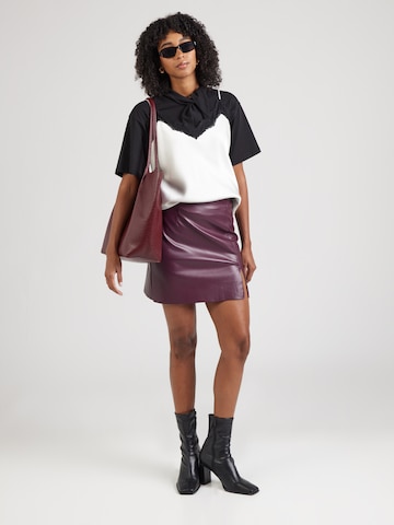 VERO MODA - Falda 'VMNELLY' en rojo