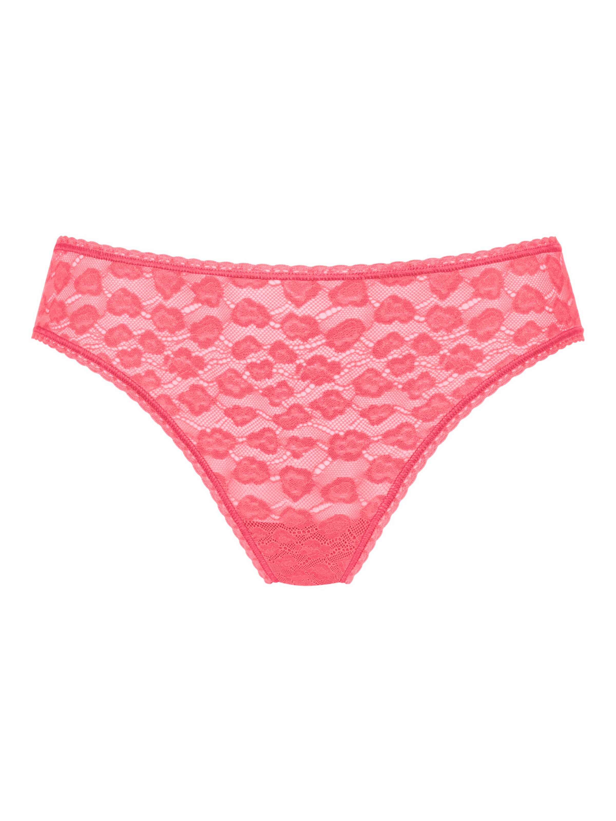 Slip 'Savage' Mey en rose : devant