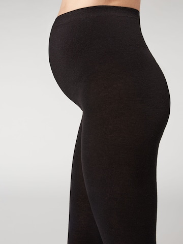 CALZEDONIA Tights 'thermo' in Black: front