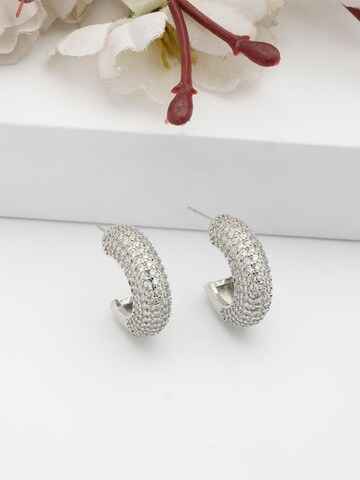 Boucles d'oreilles 'Ines' AVANT-GARDE PARIS en argent