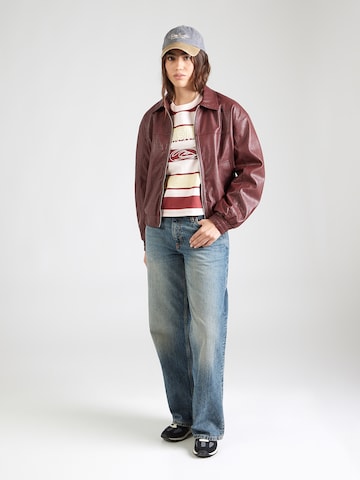 QUIKSILVER Mikina 'BRIGHTCW' - Hnedá