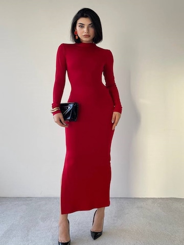 WOMAN VISION Společenské šaty – červená: přední strana