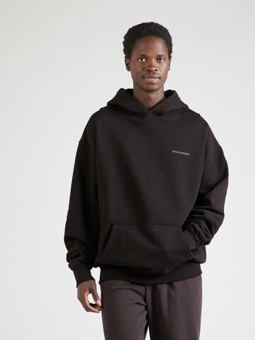 Pegador Sweatshirt in Schwarz: Vorderseite