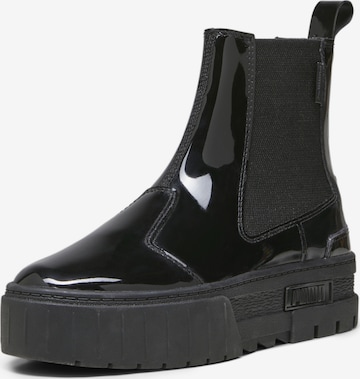 PUMA Chelsea Boots 'Mayze' in Black: front