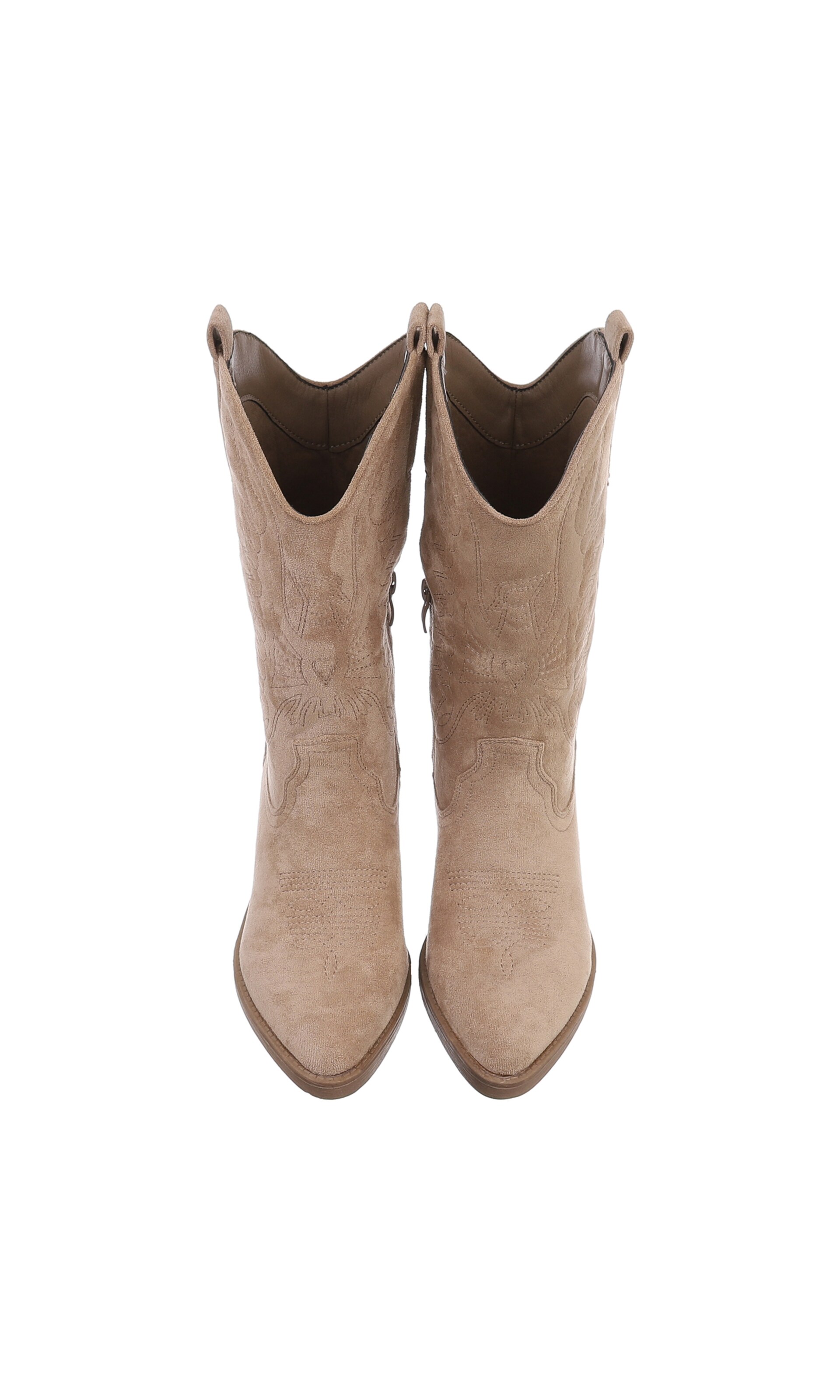 Ital-Design Cowboy Boots in Brown