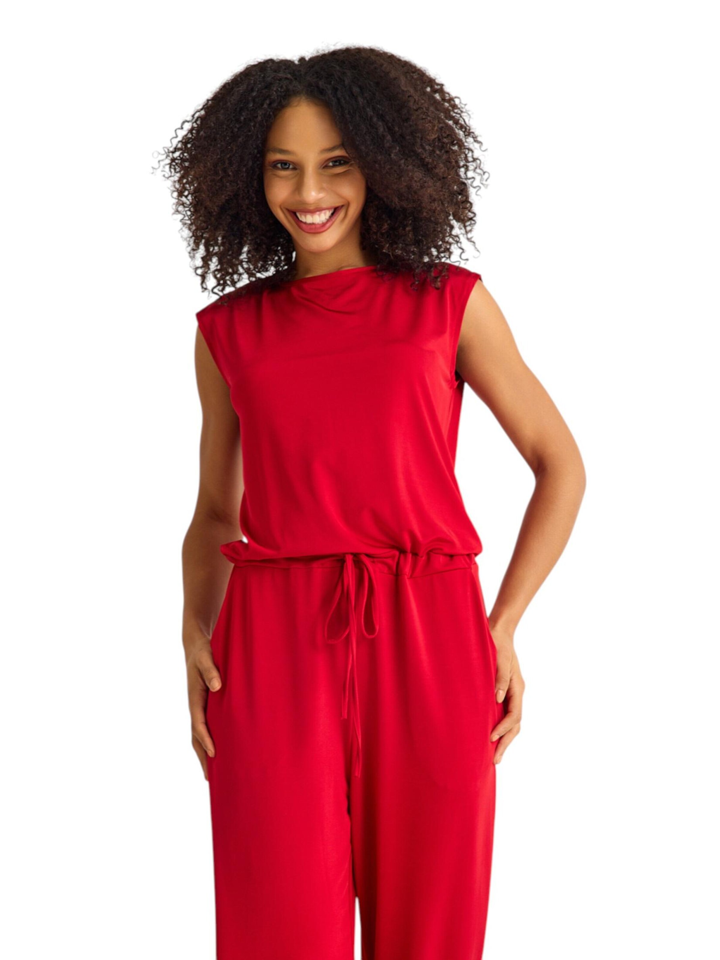Combinaison 'AURORA' fashionshowcase en rouge