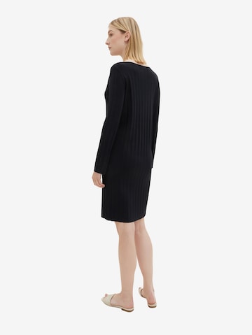 TOM TAILOR Knitted dress in Blue