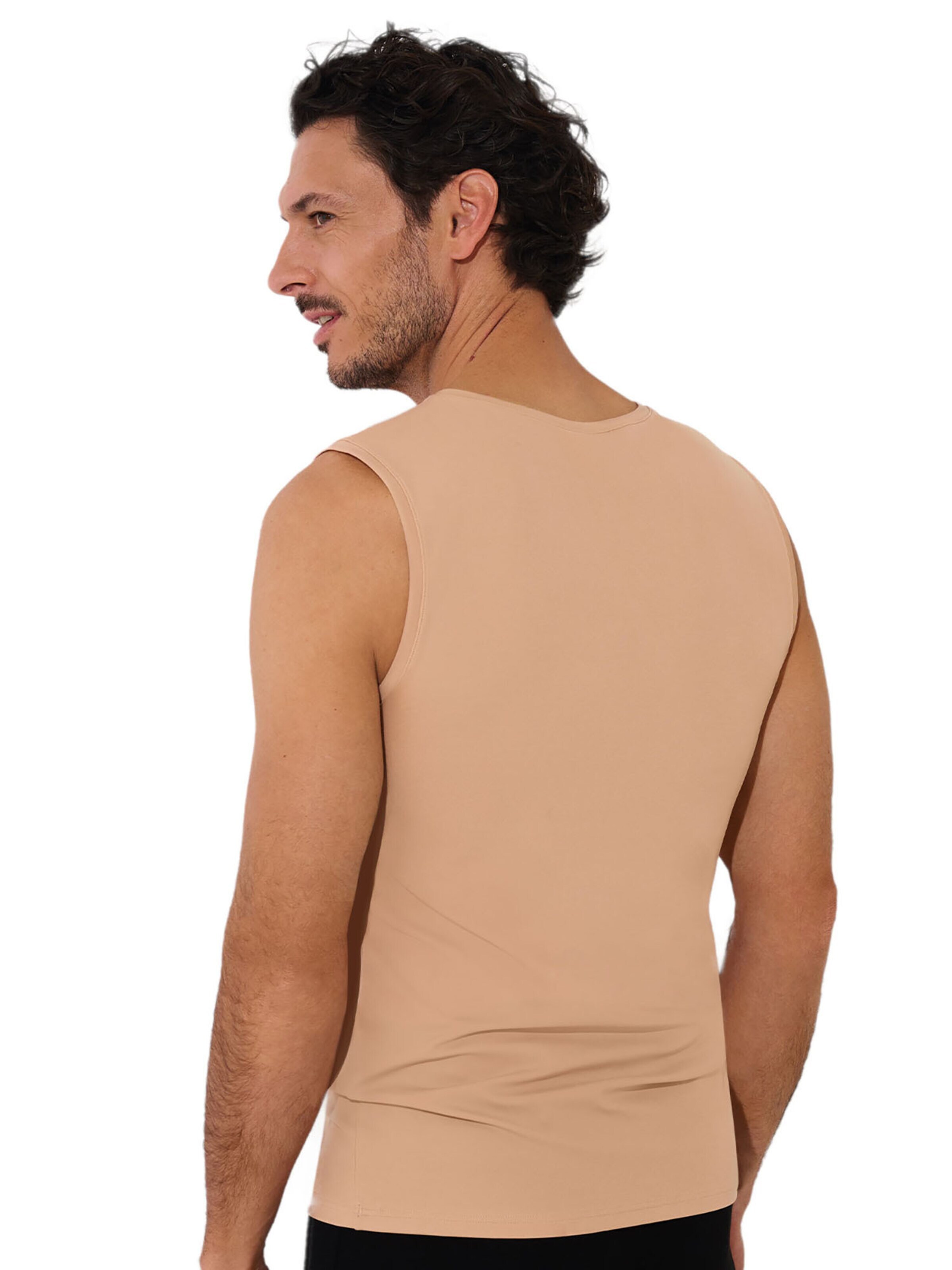 Lisca Undershirt 'Odysseus' in Beige