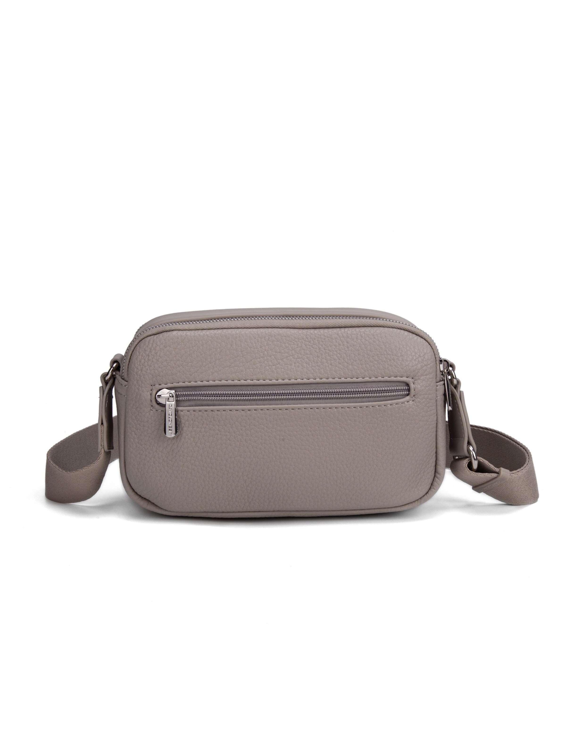 Borsa a tracolla 'Borsa a Tracolla David Jones Texture Grana Fine Doppio Scomparto' di David Jones in grigio