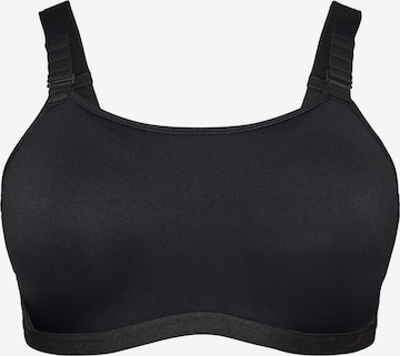 juoda Active by Zizzi Biustjė Liemenėlė 'Ahelene': priekis