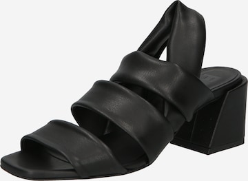 FURLA Sandals in Black: front