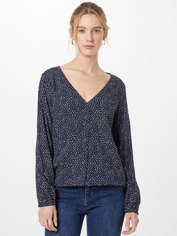 ESPRIT Blouse in Blauw: voorkant