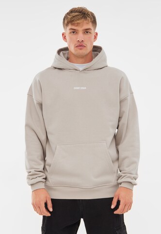 Felpa 'Cody Oversized' di Johnny Urban in beige: frontale