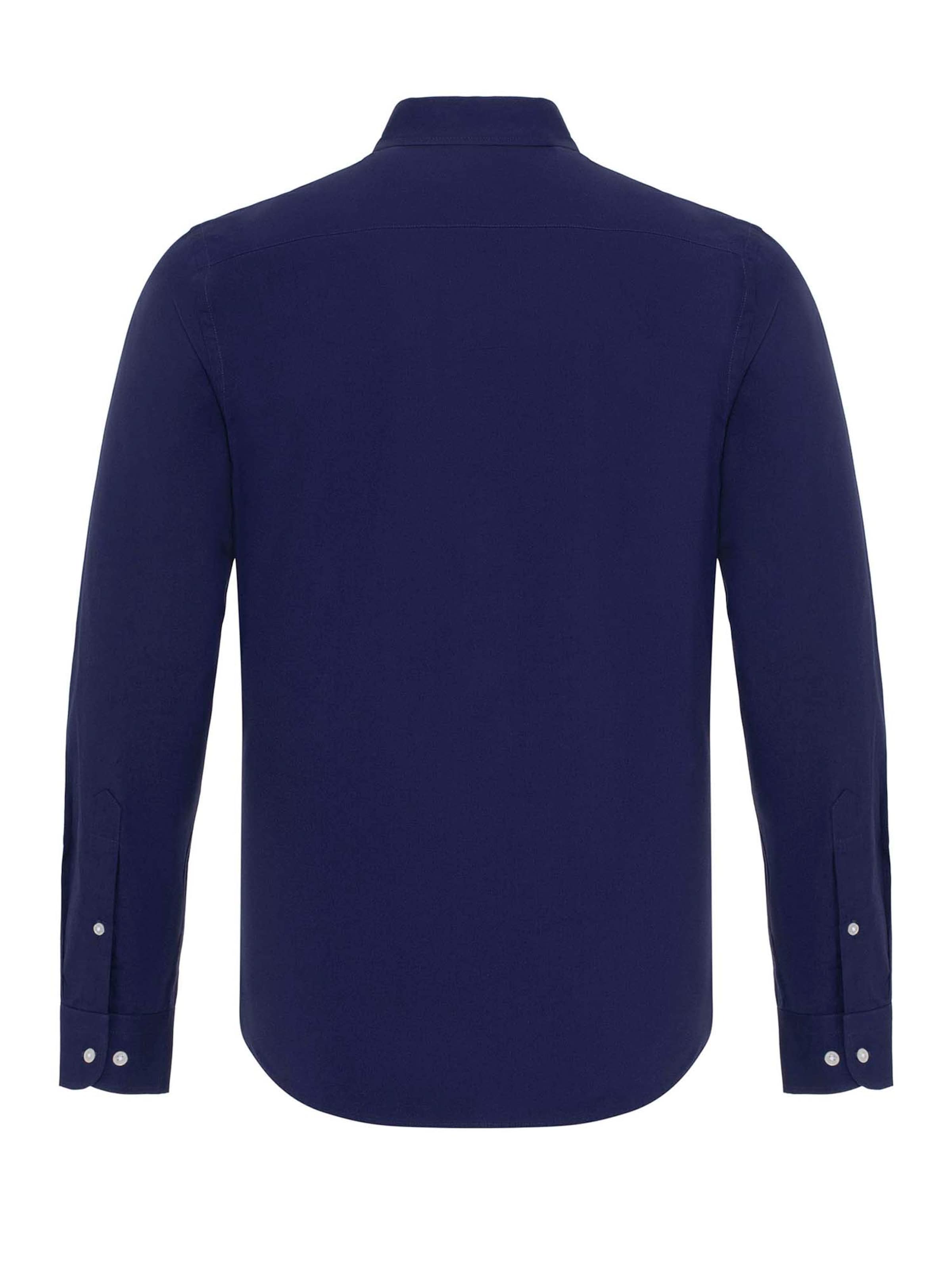 Coupe regular Chemise Daniel Hills en bleu