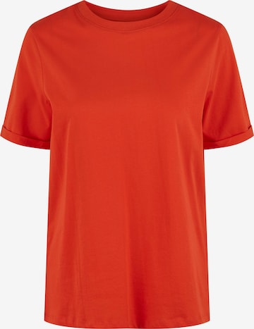 PIECES T-Shirt 'Ria' in Rot: predná strana